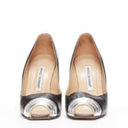 Women's Manolo Blahnik Leather Quilted Pumps