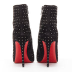 Women's Christian Louboutin Suede Pointy Boots