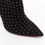 Women's Christian Louboutin Suede Pointy Boots