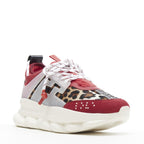 Men's Versace Chain Reaction Leopard Chunky Sneaker