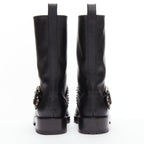 Women's Louis Vuitton Monogram Motorcycle Boots