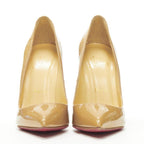 Women's Christian Louboutin Patent Leather Pumps