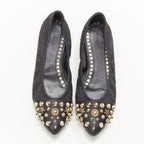 Women's Givenchy Gold Star Ballerina Flats