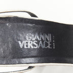 Women's Gianni Versace Shearling Ankle Sandals