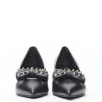 Women's Saint Laurent Studded Bow Pointed Pumps