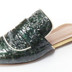Women's Marni Patent Point Toe Slip On Mules