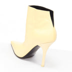 Women's Celine Leather Pointed Ankle Boots