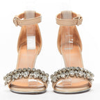 Women's Givenchy Crystal Ankle Strap Sandals