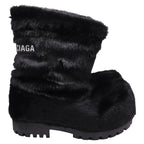 Men's Balenciaga Alaska Low Boots in Black Synthetic