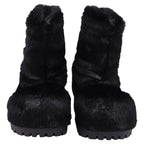 Men's Balenciaga Alaska Low Boots in Black Synthetic