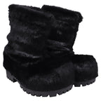 Men's Balenciaga Alaska Low Boots in Black Synthetic