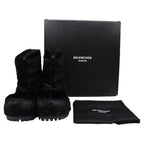 Men's Balenciaga Alaska Low Boots in Black Synthetic