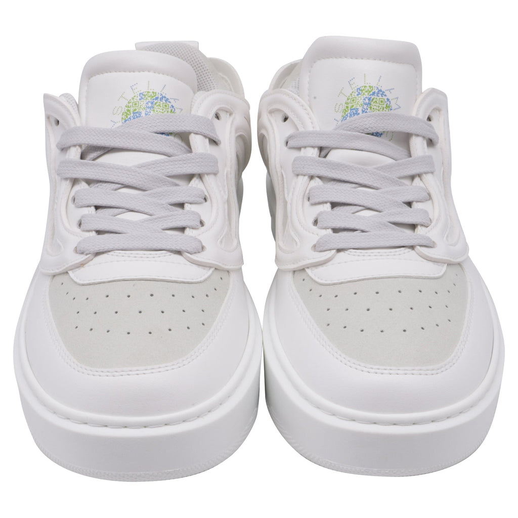 Women's Stella McCartney S-Wave Sneakers in White Leather