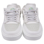 Women's Stella McCartney S-Wave Sneakers in White Leather