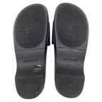 Women's Balenciaga BB Pool Clogs in Black Rubber