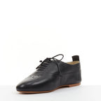 Women's Celine Lise Triomphe Richelieu leather flat oxfords