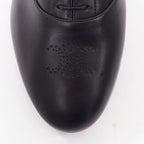 Women's Celine Lise Triomphe Richelieu leather flat oxfords