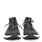 Men's Balenciaga Speed white red logo laced sock sneakers