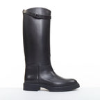 Women's Hermes Jumping So Black leather riding boots