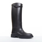 Women's Hermes Jumping So Black leather riding boots
