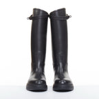 Women's Hermes Jumping So Black leather riding boots