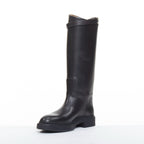 Women's Hermes Jumping So Black leather riding boots