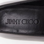 Men's Jimmy Choo Foxley black shiny calf leather rope tassel loafers