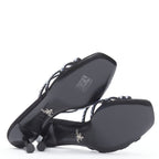 Women's Prada crystal rhinestone strappy open toe sandal