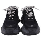Women's  Balenciaga Triple S Sneakers in Black Polyester
