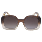 Fendi O'Lock Square-Framed Sunglasses in Brown Acetate