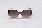Fendi O'Lock Square-Framed Sunglasses in Brown Acetate