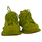 Men's  Balenciaga Track Sneakers in Neon Yellow Polyurethane