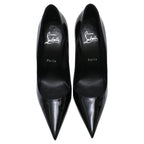 Women's Christian Louboutin Miss Z Pumps in Black Patent Leather