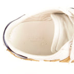 Women's Love Embroidered Ace Sneakers White Leather