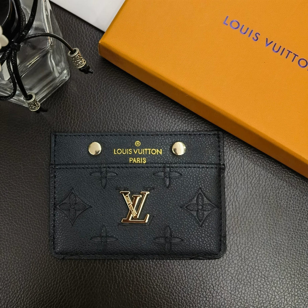 LV Signature Slim Card Holder Wallet