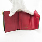 Zoe Wallet Monogram Canvas and Leather