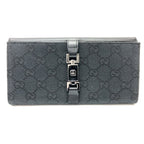 Zip Around Wallet GG Canvas Long