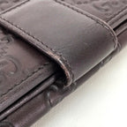 Bow Continental Wallet Guccissima Leather