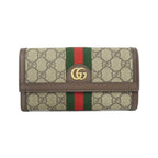 Ophidia Continental Wallet GG Coated Canvas