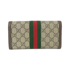 Ophidia Continental Wallet GG Coated Canvas