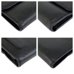 CC Compact Wallet Caviar
