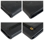 CC Compact Wallet Caviar