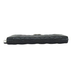 Boy Zip Around Wallet Quilted Caviar Long