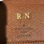 Multiple Wallet Monogram Canvas