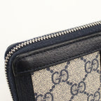 Ophidia Zip Around Wallet GG Coated Canvas