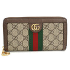 Ophidia Zip Around Wallet GG Coated Canvas