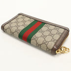 Ophidia Zip Around Wallet GG Coated Canvas