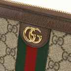 Ophidia Zip Around Wallet GG Coated Canvas