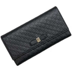 Bow Continental Wallet Guccissima Leather