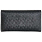 Bow Continental Wallet Guccissima Leather